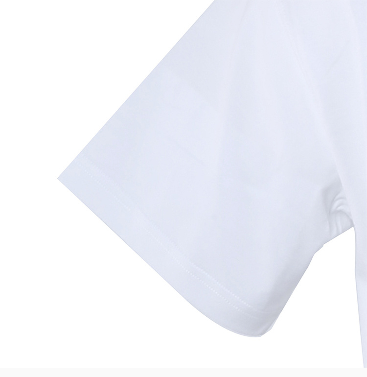 商品[国内直发] Burberry|Burberry 博柏利 白色男士短袖T恤 8024365,价格¥2011,第6张图片详细描述