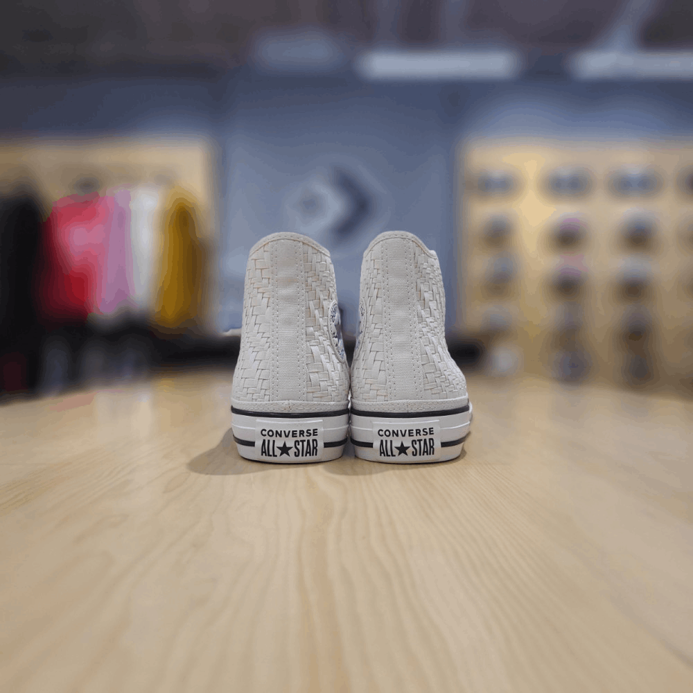 商品【预售商品15天发货】 Converse|【韩国直邮|包邮包税】匡�威 女士 CHUNK TAYLOR All Star Tonal Weaving White 运动鞋 171075C,价格¥558,第5张图片详细描述