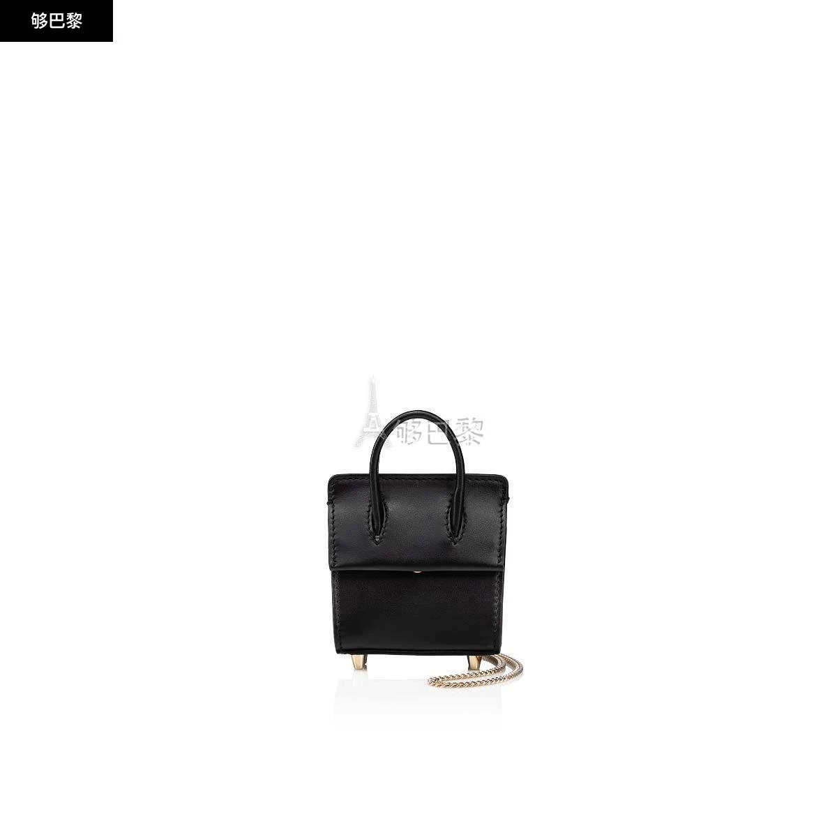 商品Christian Louboutin|包邮包税【预售7天发货】 CL红底鞋 23秋冬 女士 收纳包 Paloma Th Airpod 1225199BK01,价格¥6892,第3张图片详细描述