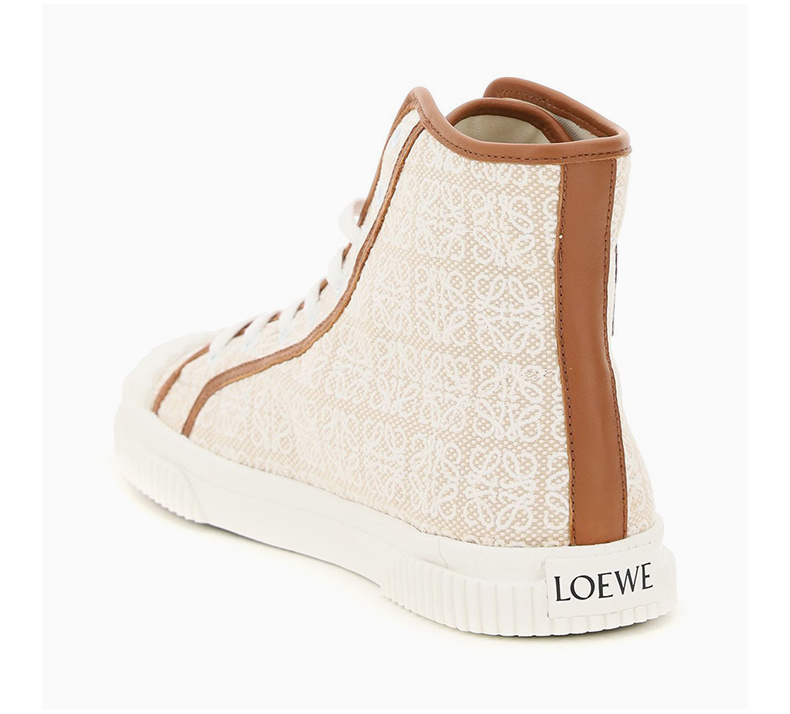 商品Loewe|LOEWE 男士白色帆布鞋 M816282X31-2163,价格¥2826,第6张图片详细描述
