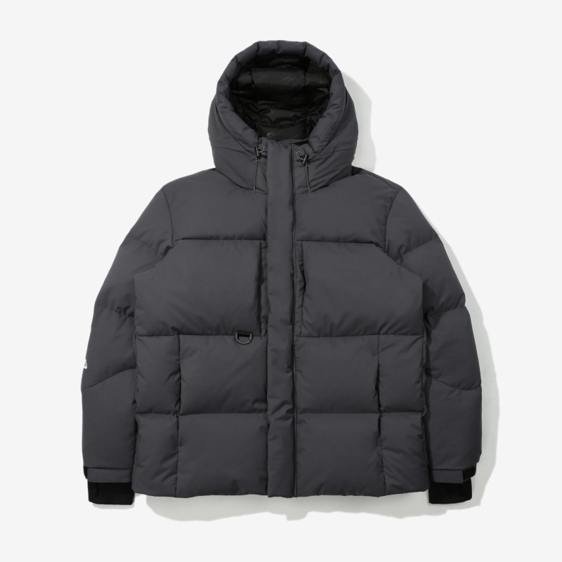 商品Fila|【享贝家】FILA 秋冬新款经典logo防风帽子羽绒服 黑色/灰色/浅绿色（预售款，10天发货）黑色FS2DJD4205M-BLK/灰色FS2DJD4205M-CIN/浅绿色FS2DJD4205M-EGY,价格¥672,第8张图片详细描述