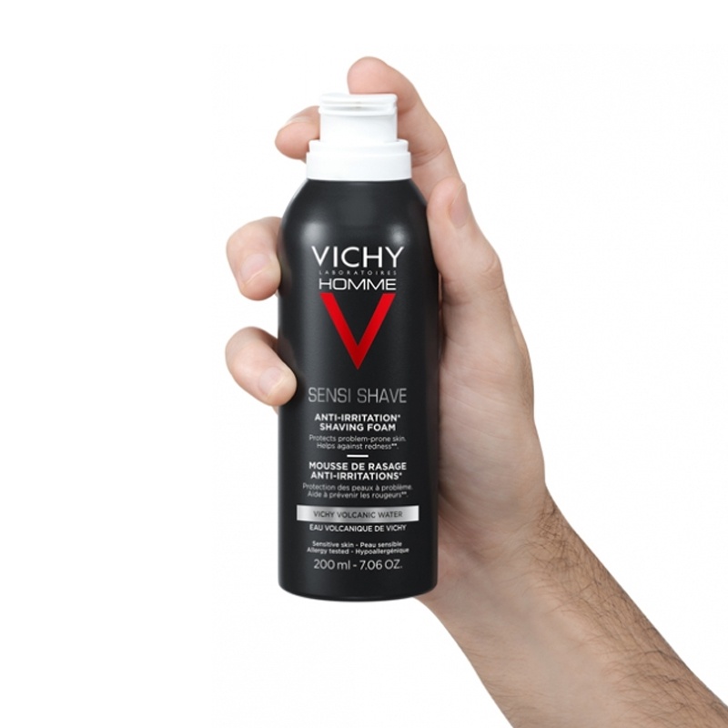 商品Vichy|薇姿男士舒缓剃须慕斯 200ml 舒缓滋润保护肌肤,价格¥146,第6张图片详细描述