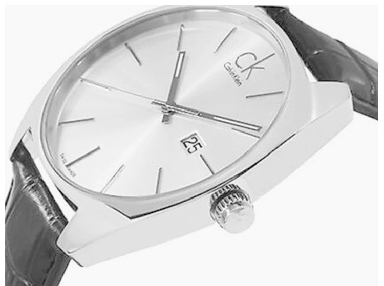 商品Calvin Klein|CALVIN KLEIN 卡尔文·克莱恩 EXCHANGE钢白色石英机芯腕表 K2F21120,价格¥785,第7张图片详细描述