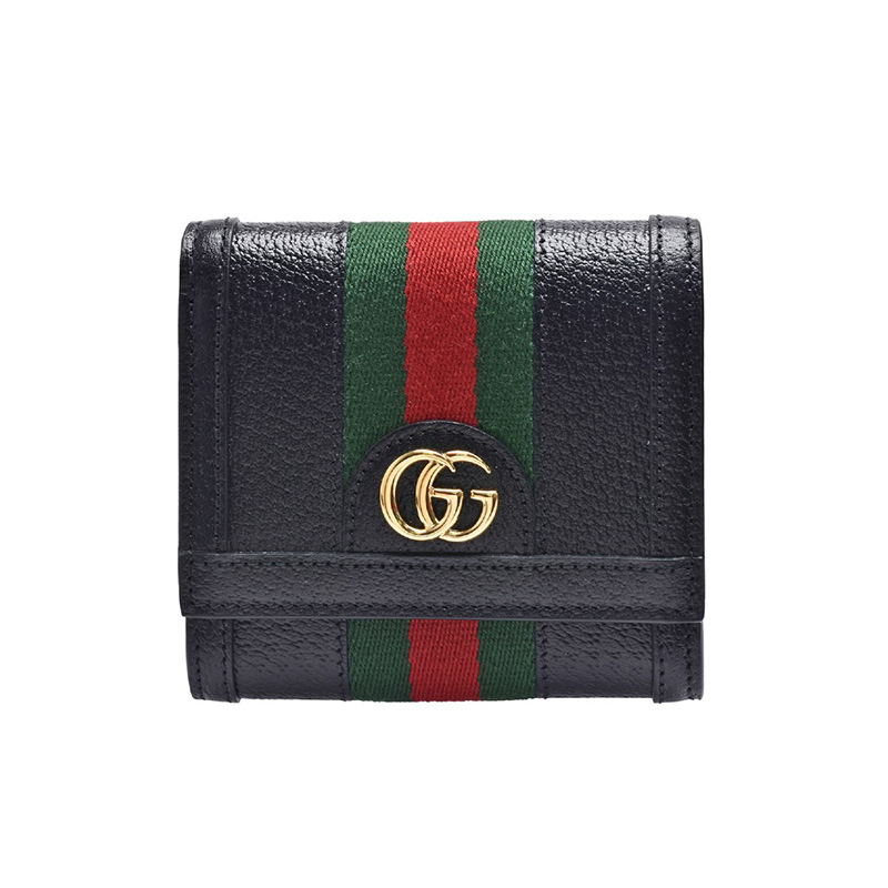 商品Gucci|Gucci/古驰 Ophidia系列短款三折钱包719887DJ2DG1060,价格¥2877,第2张图片详细描述