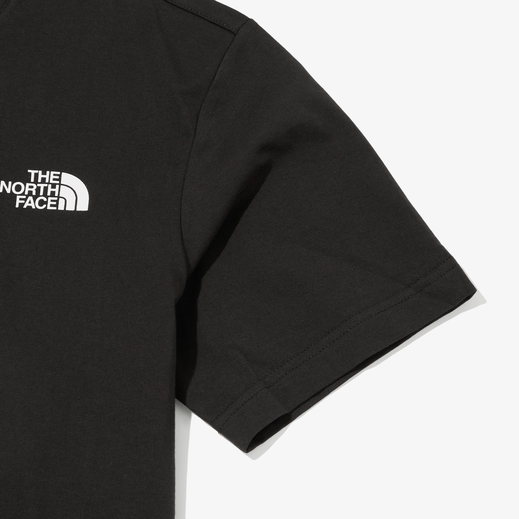 商品The North Face|【SAvenue】THE NORTH FACE北面 舒适休闲短袖T恤 男女同款 黑色 NT7UN04ABLK LY,价格¥160,第4张图片详细描述