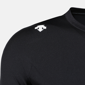 商品DESCENTE|【享贝家】DESCENTE 迪桑特 圆领运动短袖T恤 侧肩小标 黑色 SN123TTS11（现采购商品，下单后12天内发货）,价格¥375,第6张图片详细描述