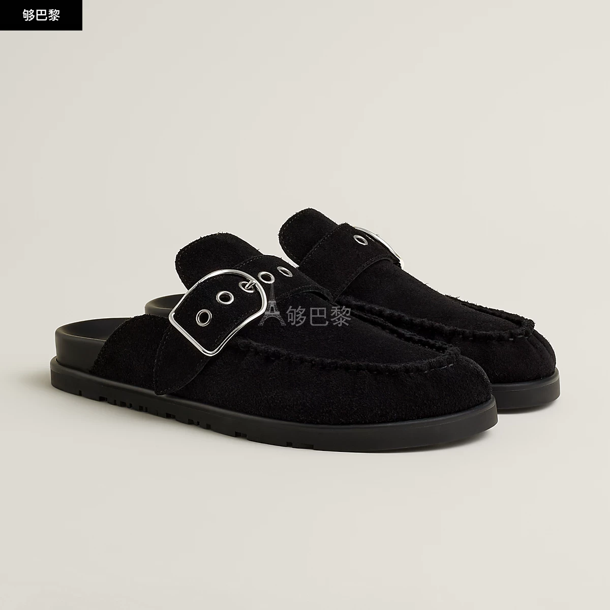 商品Hermes|【预售】 爱马仕 25春夏 女士 拖鞋 Mules Key H251182Z 02 ,价格¥8667,第3张图片详细描述