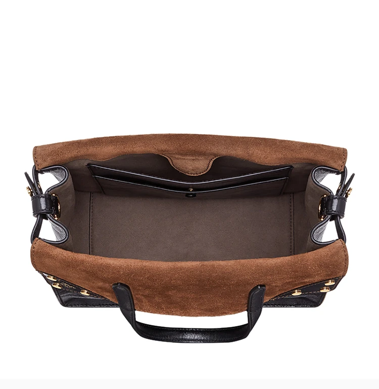 商品[国内直发] Fendi|Fendi 芬迪 女士黑色单肩包挎包 8BT302-A94W-F0XCT,价格¥12561,第9张图片详细描述