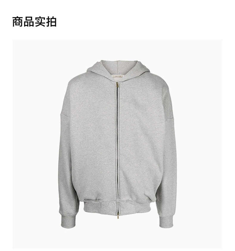 商品[国内直发] Fear of god|FEAR OF GOD 灰色男士卫衣/帽衫 FGE50025FLC-033,价格¥6434,第4张图片详细描述