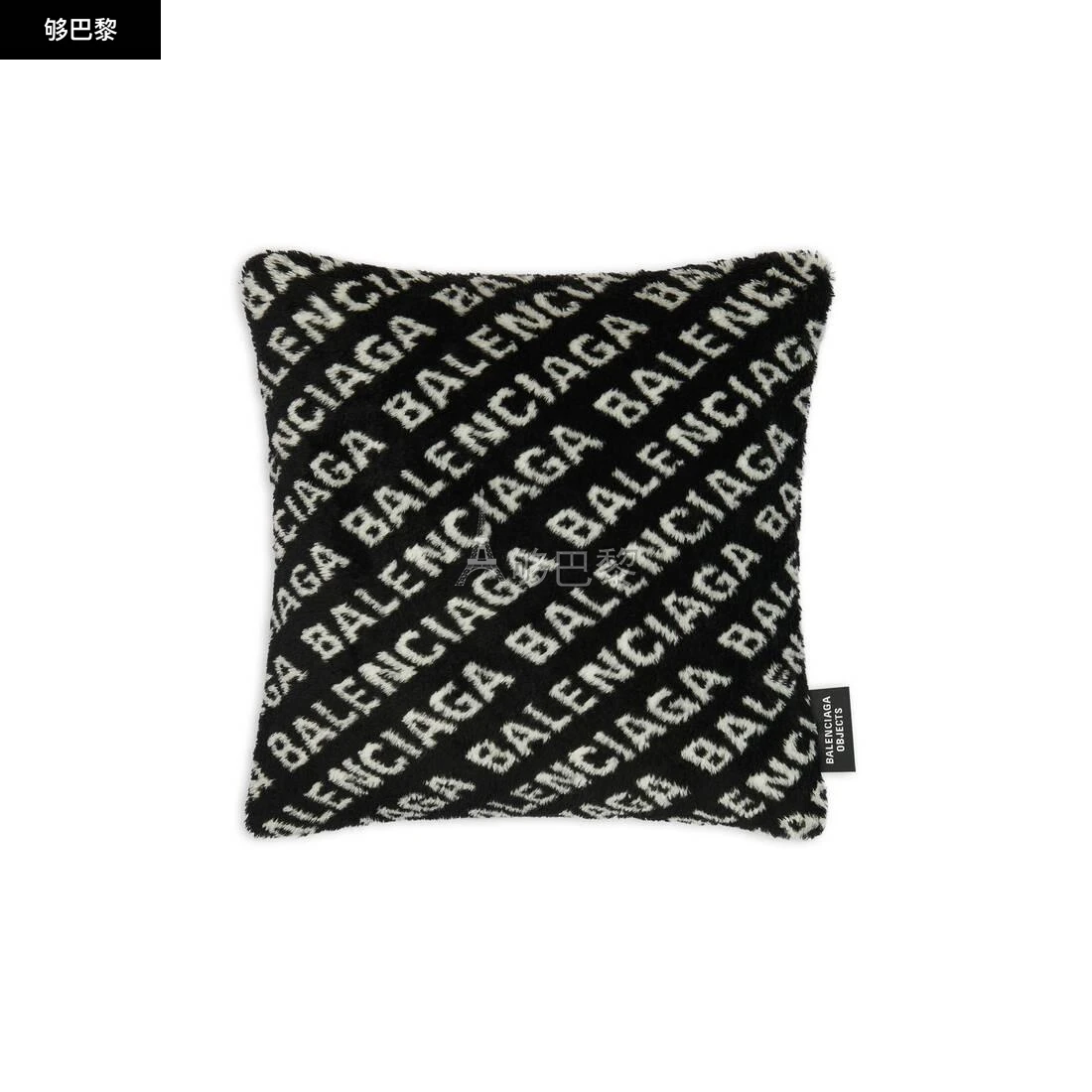 商品Balenciaga|【预售】 巴黎世家 25春夏 女士 家居用品 ALLOVER LOGO 靠垫 698553T01231001,价格¥7954,第3张图片详细描述