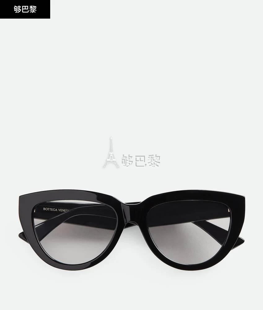 商品Bottega Veneta|【预售】 BV葆蝶家 24秋冬 男士 光学眼镜 Lunettes Cat Eye Classic Recycled en acétate 770654V2Q301423,价格¥3071,第3张图片详细描述