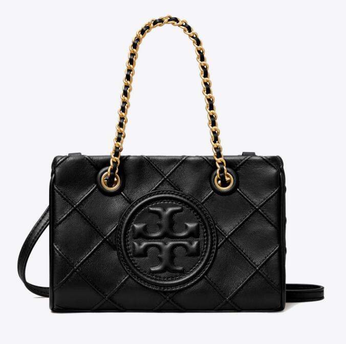 商品Tory Burch|汤丽柏琦 FLEMING女士迷你柔皮链条手提斜跨托特包152334（香港仓发货）,价格¥3515,第17张图片详细描述