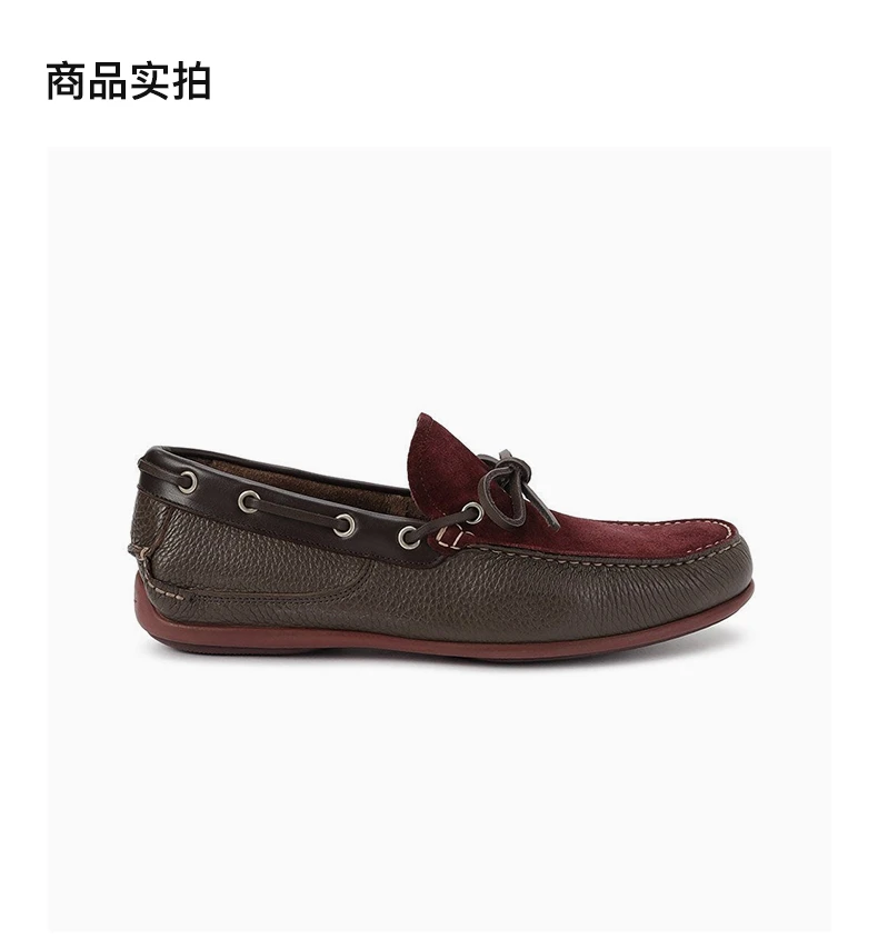 商品Salvatore Ferragamo|SALVATORE FERRAGAMO 男士棕色芒果皮乐福鞋 0582735,价格¥2272,第4张图片详细描述