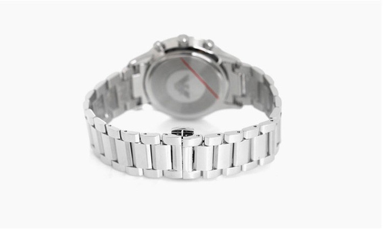 商品Emporio Armani|阿玛尼ARMANI 正品钢带男士商务手表三眼表盘时尚腕表 AR11208,价格¥3702,第3张图片详细描述