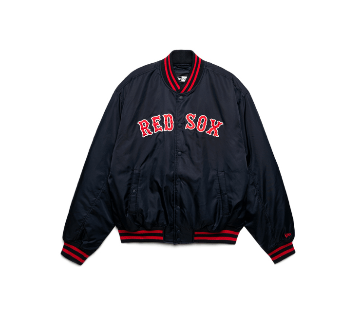 商品New Era|【享贝家】New Era Logo贴标长袖棒球服外套 男女同款 黑色（预售款，10天发货）13338644,价格¥659,第1张图片详细描述