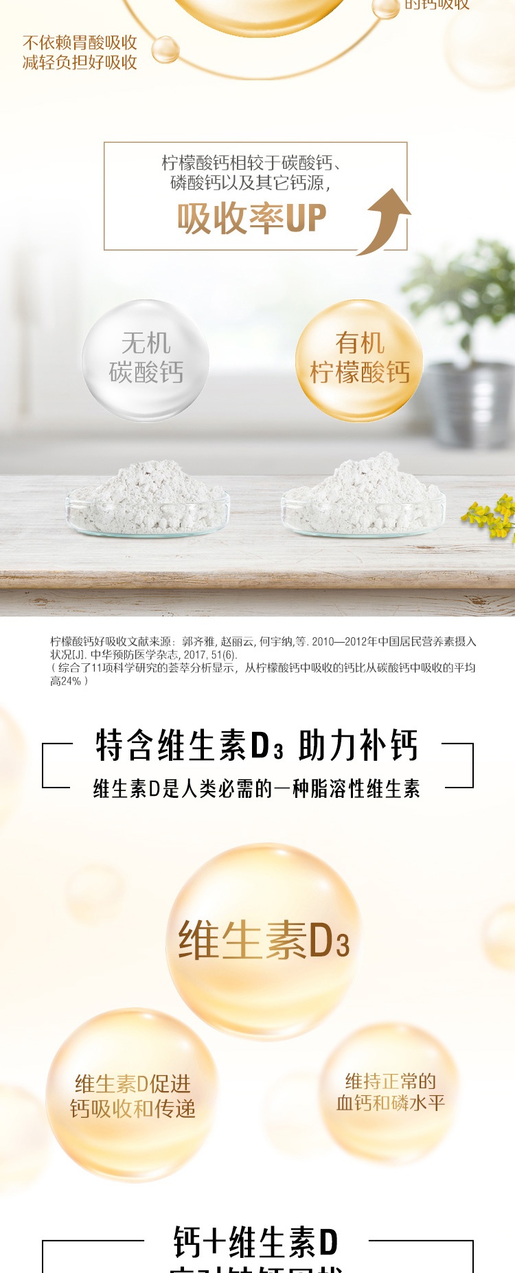 商品Swisse|swisse/斯维诗娘娘钙150片维生素D钙片 ,价格¥102,第4张图片详细描述
