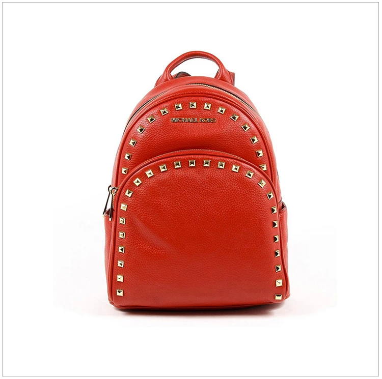 商品[国内直发] Michael Kors|Michael Kors 迈克高仕 红色皮质女士背包 35T7GAYB5L-RED,价格¥1152,第4张图片详细描述