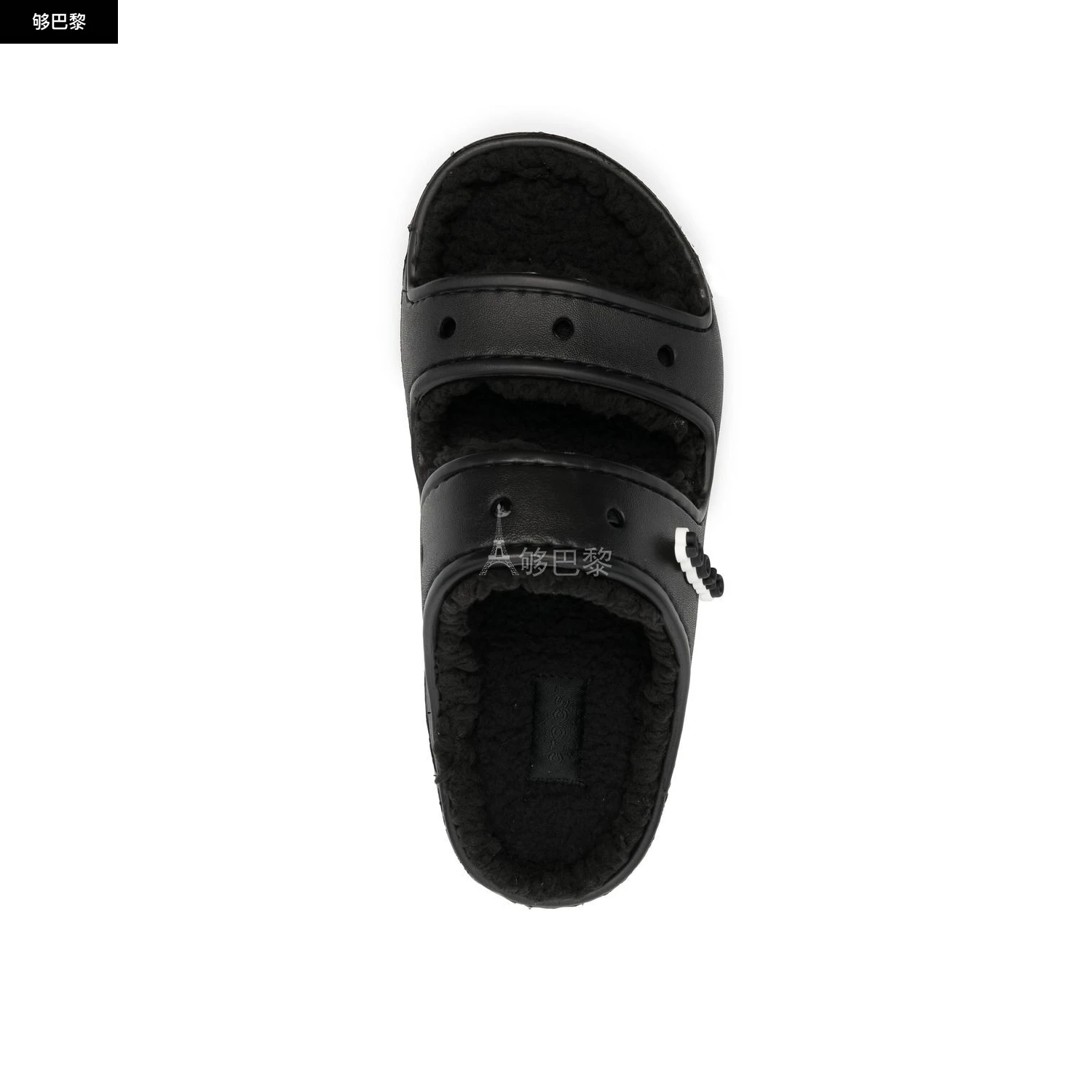 商品Crocs|【特惠9.1折】【预售】 2022秋冬 女士 拖鞋 拖鞋 1730805  CR207446CLASSICBKBK ,价格¥1004,第4张图片详细描述
