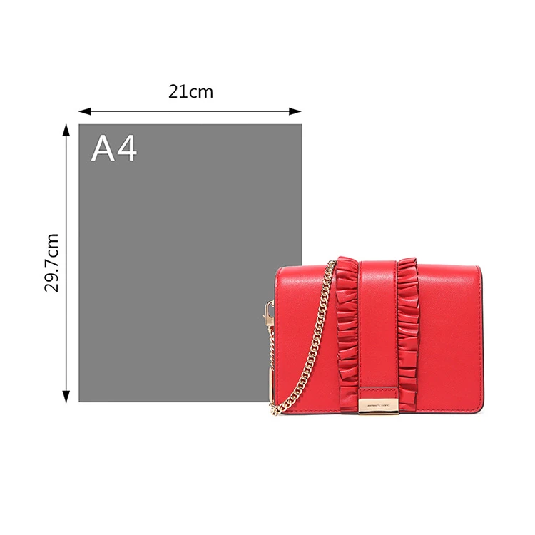 商品Michael Kors|MICHAEL KORS 红色女士斜挎包 30H7GJ4C6L-brightred,价格¥1129,第5张图片详细描述
