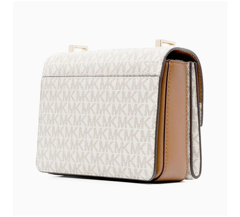 商品[国内直发] Michael Kors|MICHAEL KORS 女士奶油色经典印花超小号Hendrix单肩包 32F0G1HC0B-VANILLAACRN,价格¥1570,第5张图片详细描述