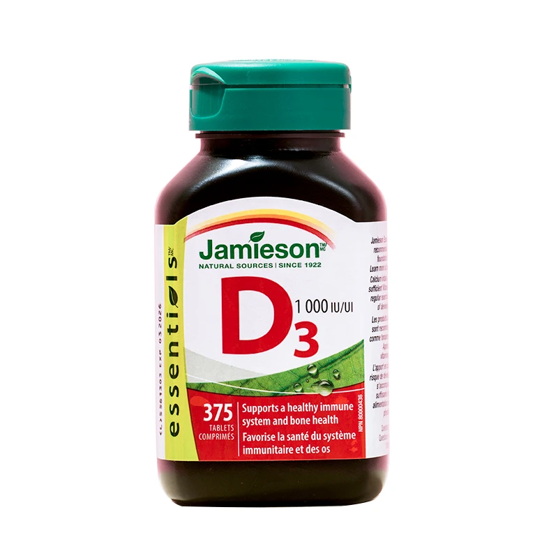 商品[国内直发] Jamieson|加拿大健美生D3维生素375粒,价格¥59,第1张图片详细描述