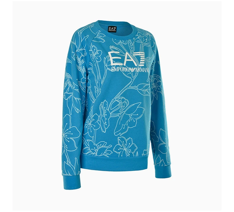 商品Emporio Armani|EMPORIO ARMANI 蓝色女士T恤 3ZTM79-JE9Z-1587,价格¥690,第4张图片详细描述
