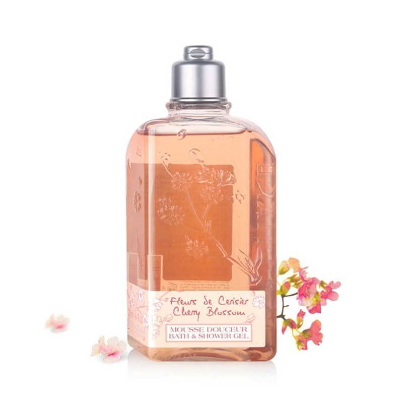 商品L'Occitane|L'occitane欧舒丹甜蜜樱花沐浴啫喱250ml,价格¥141,第8张图片详细描述