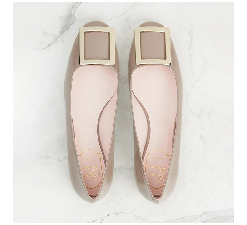 商品Roger Vivier|ROGER VIVIER 女士平底船鞋 RVW55827480-D1P-C415,价格¥4082,第8张图片详细描述