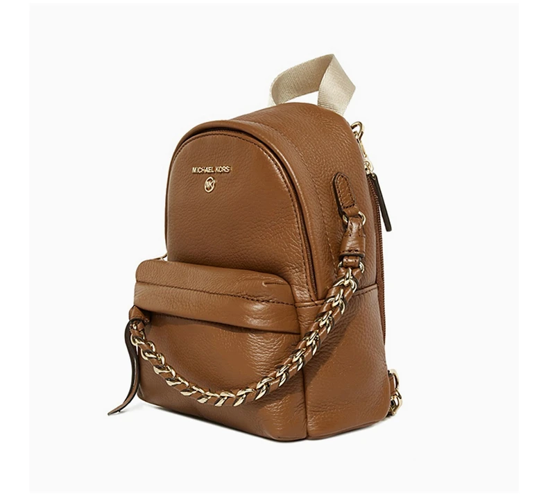 商品Michael Kors|Michael Kors 迈克高仕 SLATER系列女士深棕色背包 30T0G04B0L-LUGGAGE,价格¥1218,第4张图片详细描述