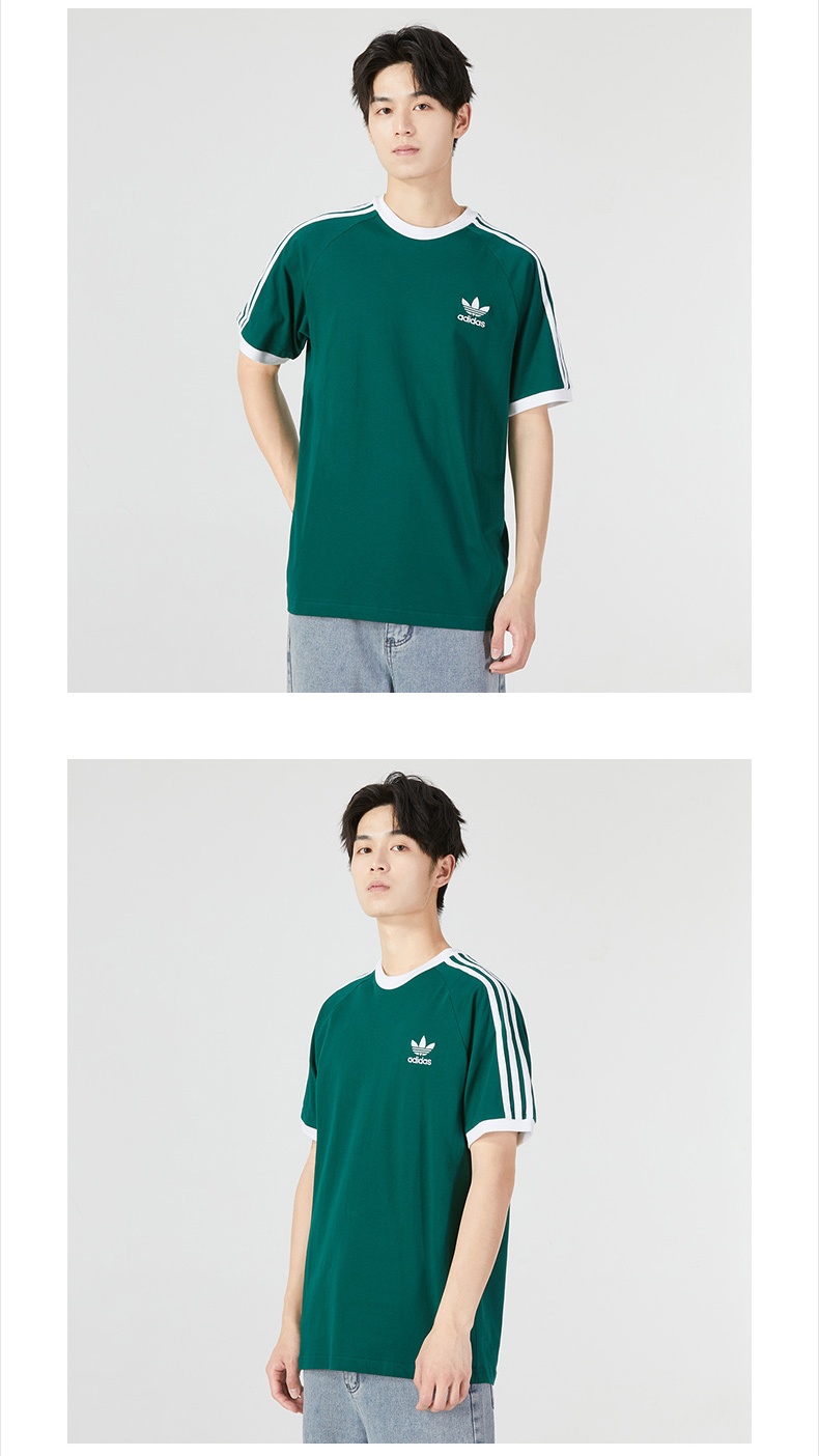 商品[国内直发] Adidas|3-STRIPES TEE男士运动休闲短袖T恤,价格¥200,第2张图片详细描述