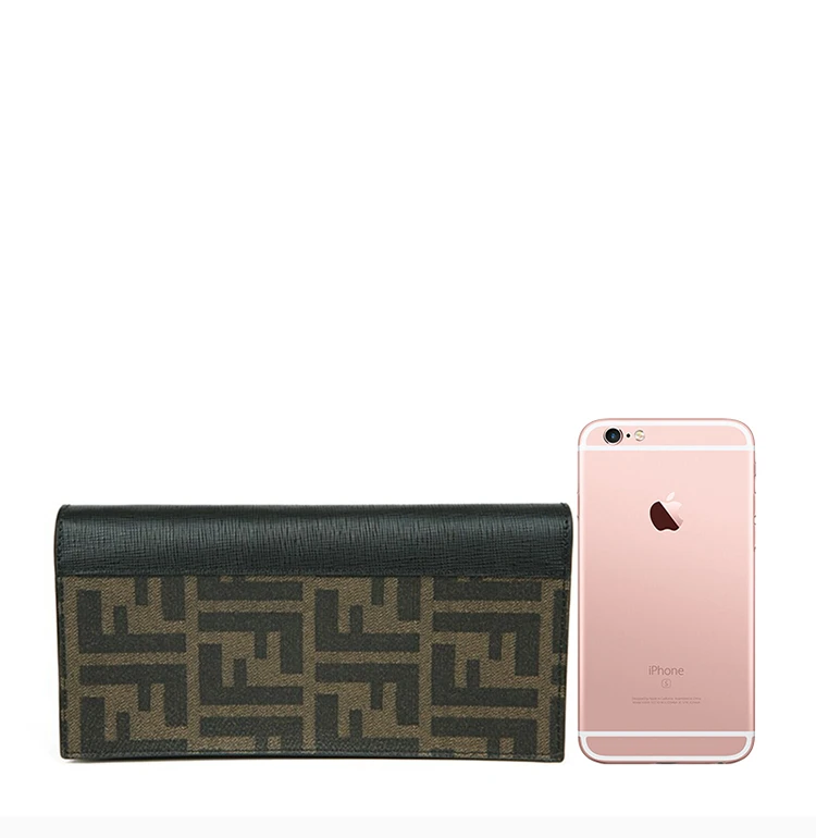 商品Fendi|Fendi 芬迪 男士棕色长款钱包 7M0186-X4U-F0CRD,价格¥1620,第4张图片详细描述