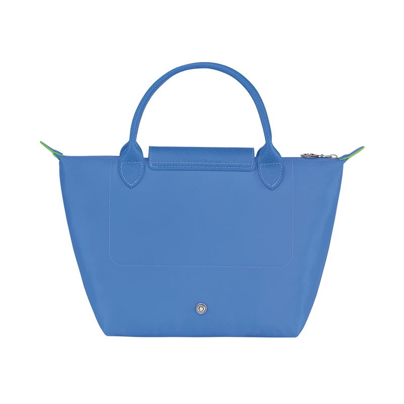 商品Longchamp|LONGCHAMP/珑骧 女士帆布银色五金按扣拉链开合小号手提包,价格¥754,第13张图片详细描述
