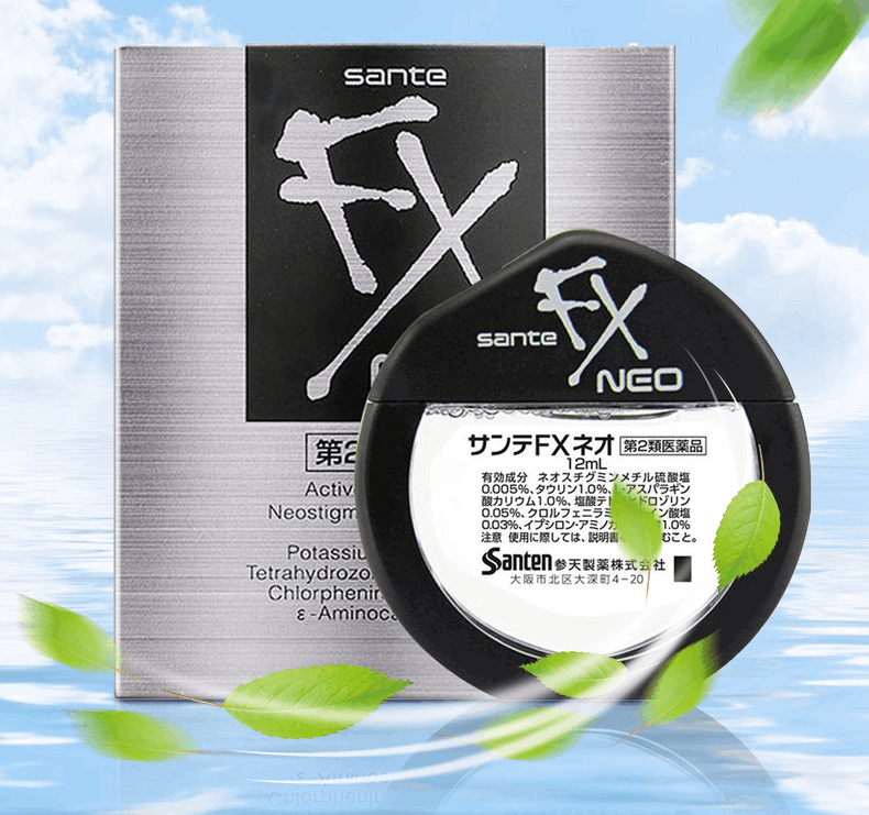 商品santen|日本参天FX NEO眼药水滴眼液12ml,价格¥80,第2张图片详细描述