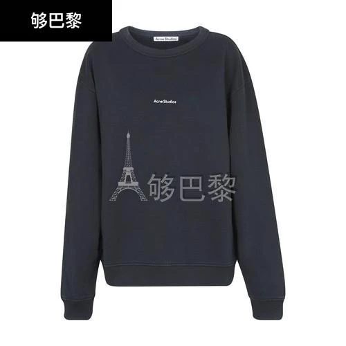 商品Acne Studios|【特惠9.0折】包邮包税【预售7天发货】 ACNE STUDIOS 23秋冬 女士 卫衣 Logo 运动衫 ACN4TW7TBCK,价格¥2886,第5张图片详细描述