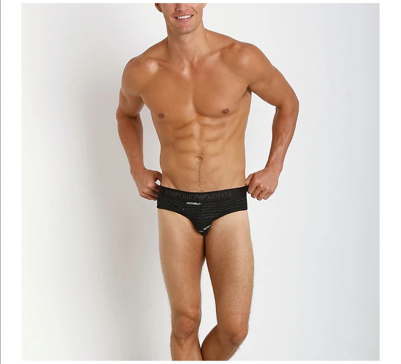 商品[国内直发] Emporio Armani|EMPORIO ARMANI 黑色男士内裤 110814-4A508-17520,价格¥391,第6张图片详细描述