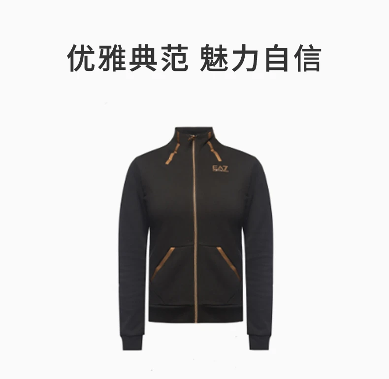 商品Emporio Armani|EMPORIO ARMANI 黑色女士外套 3HTM35-TJJ5Z-1200,价格¥1098,第9张图片详细描述