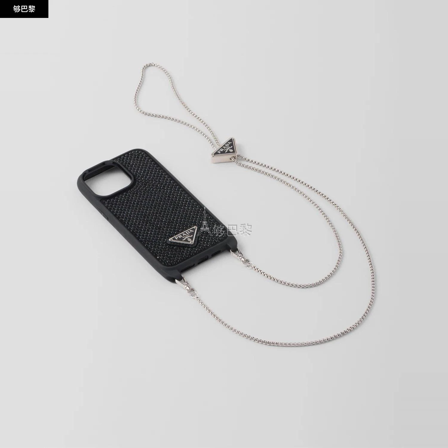 商品Prada|【预售】 普拉达 24秋冬 女士 手机壳 Coque pour iPhone&nbsp;14 Pro Max 1ZH175_2AWL_F0002,价格¥6999,第2张图片详细描述