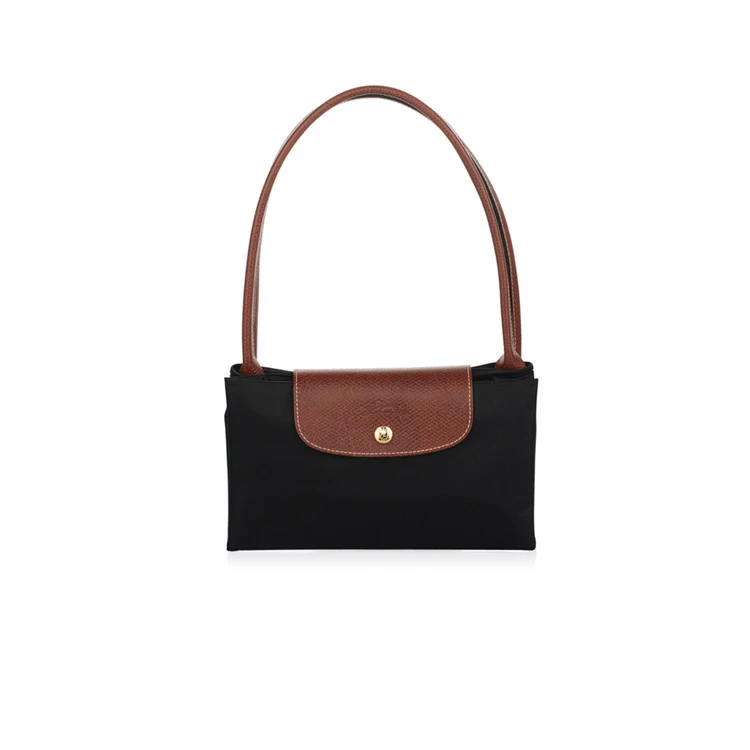 商品Longchamp|Longchamp 珑骧 黑色尼龙女士手提包 1899089001,价格¥844,第14张图片详细描述