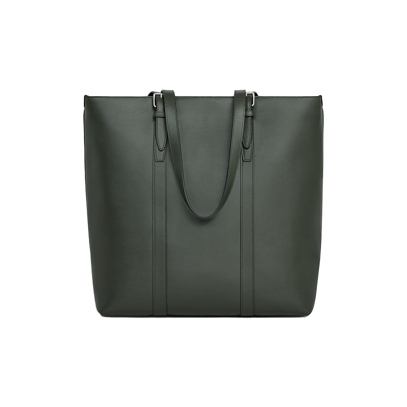 商品Celine|赛琳 23新款男士卡其色小�牛皮手提包,价格¥13495,第2张图片详细描述