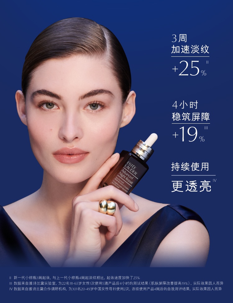 商品【原封正品】 Estée Lauder|雅诗兰黛 护肤套装小棕瓶眼霜+小棕瓶精华 由眼及面 定格年轻,价格¥687,第3张图片详细描述