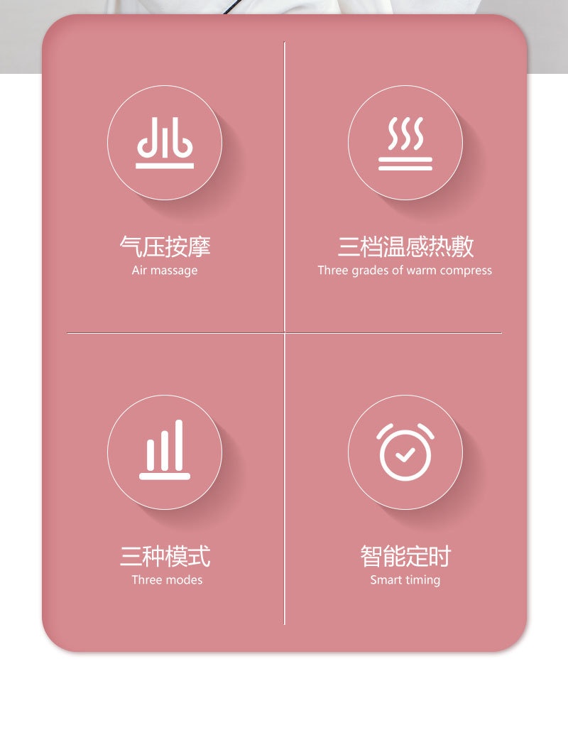 商品[国内直发] GLENVINTEN|格岚云顿新款头部按摩器偏头痛头皮太阳穴头疗神器头疼全自动经络疏通助眠仪,价格¥479,第2张图片详细描述