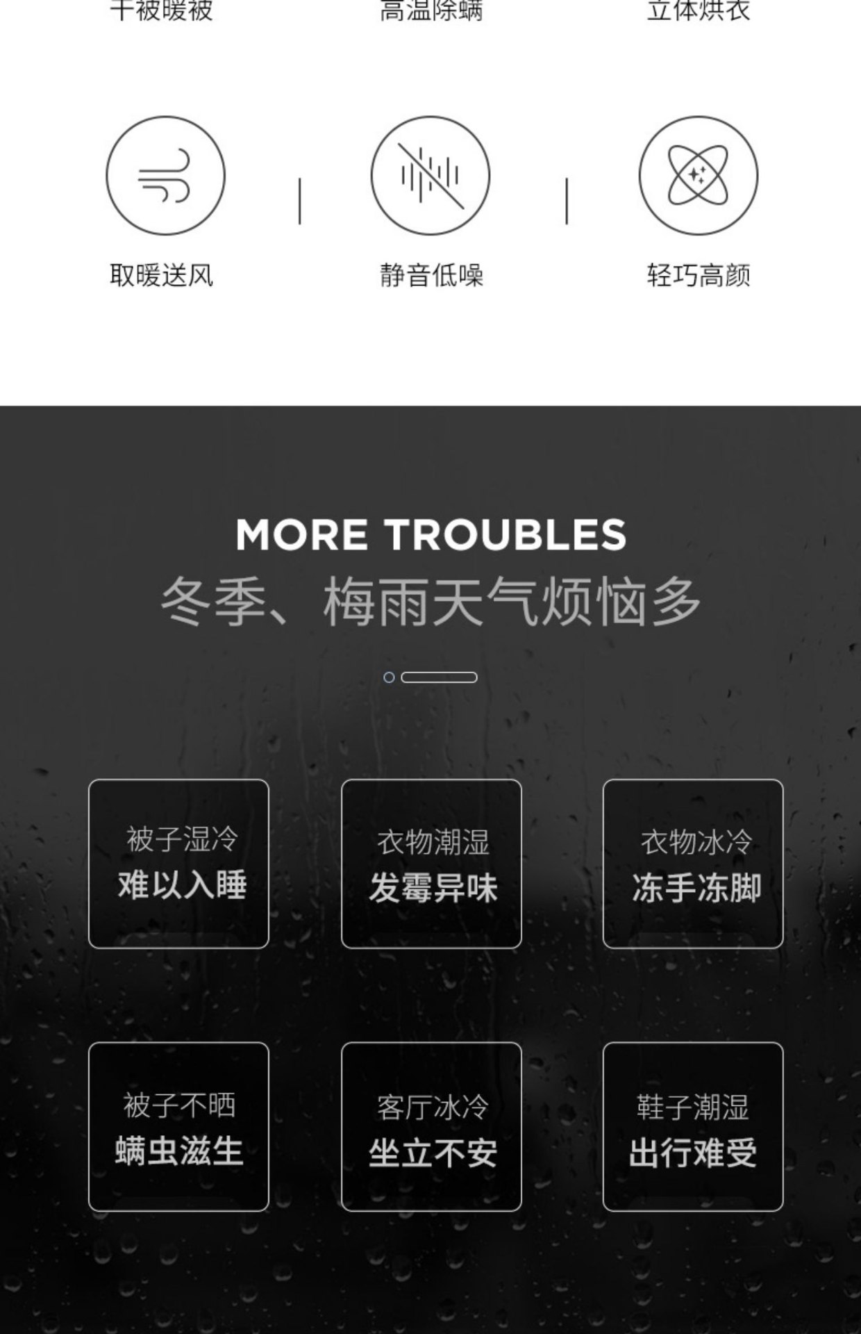 商品[国内直发] Morphy Richards|暖被机MR2070家用宿舍烘鞋器除螨烘被子速干衣神器床上暖风机,价格¥369,第8张图片详细描述