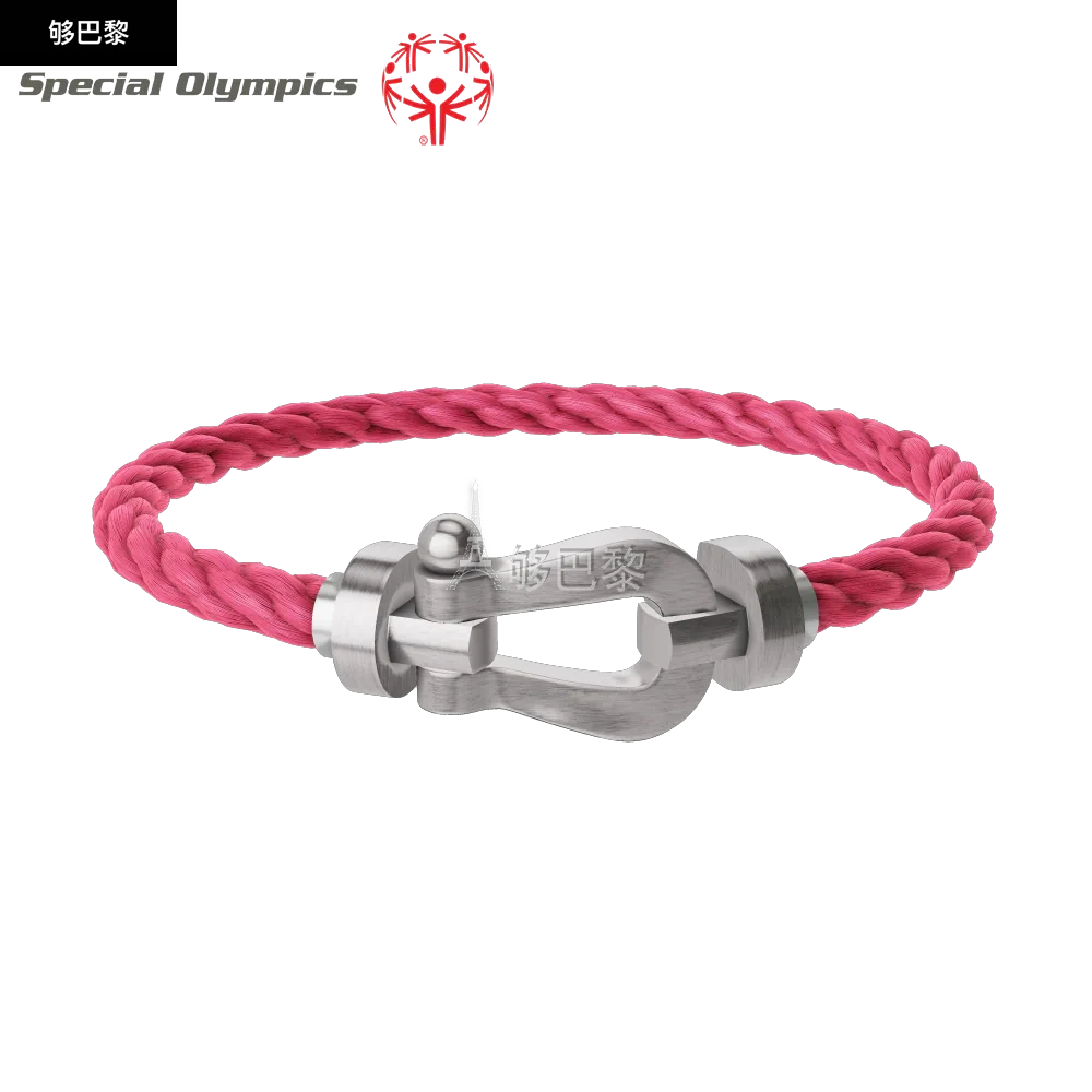 商品Fred|包邮包税【预售7天发货】 FRED 24春夏 男士 手镯 FORCE 10 BRACELET #GOBEYOND 0B0153-6B0183,价格¥11277,第3张图片详细描述