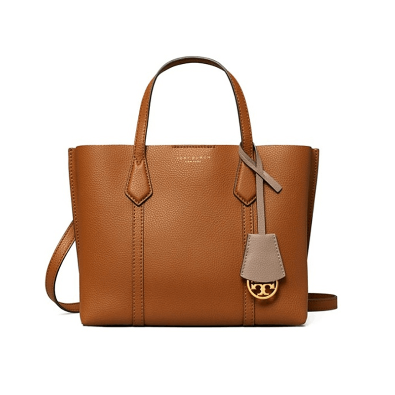 商品Tory Burch|TORY BURCH 汤丽柏琦 PERRY小号牛皮托特包女包 81928（香港仓发货）,价格¥2206,第5张图片详细描述