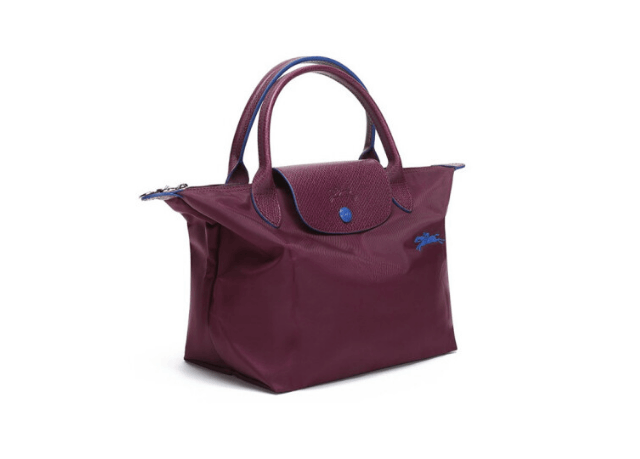 商品Longchamp|珑骧女士织物小号短柄可折叠手提包饺子包70周年款L1621 619（香港仓发货）,价格¥658,第5张图片详细描述