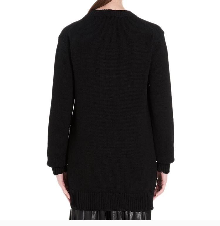 商品[国内直发] Givenchy|GIVENCHY 黑色女士针织衫/毛衣 BW907F4Z5B-009,价格¥5293,第7张图片详细描述