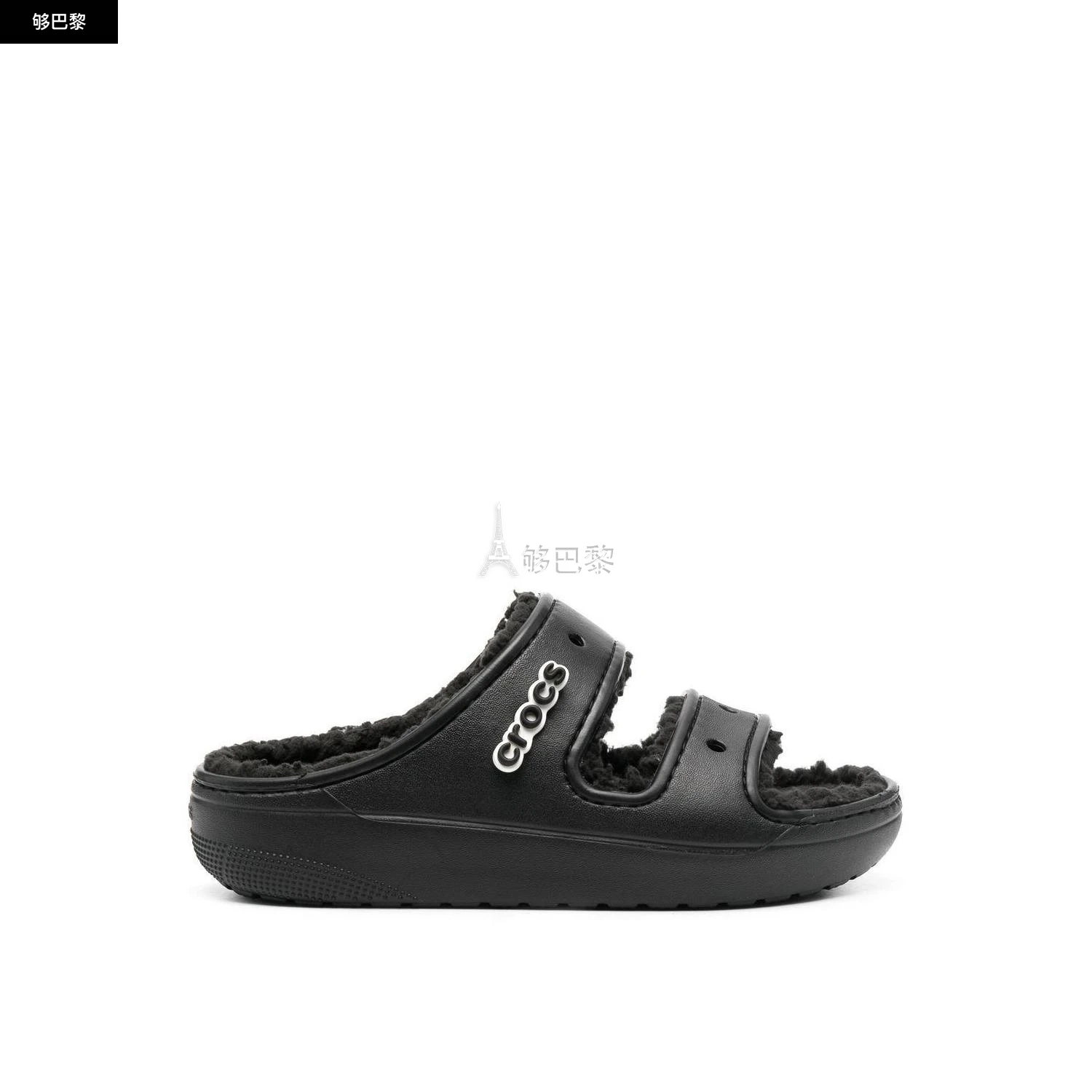 商品Crocs|【特惠9.1折】【预售】 2022秋冬 女士 拖鞋 拖鞋 1730805  CR207446CLASSICBKBK ,价格¥1004,第2张图片详细描述