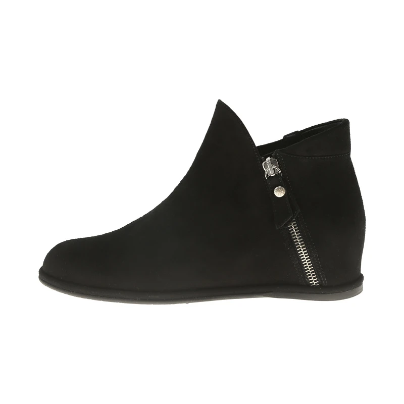 商品[国内直发] Stuart Weitzman|STUART WEITZMAN 黑色女士雪地靴 LOWKEY-BLACK-SUEDE,价格¥2244,第1张图片详细描述