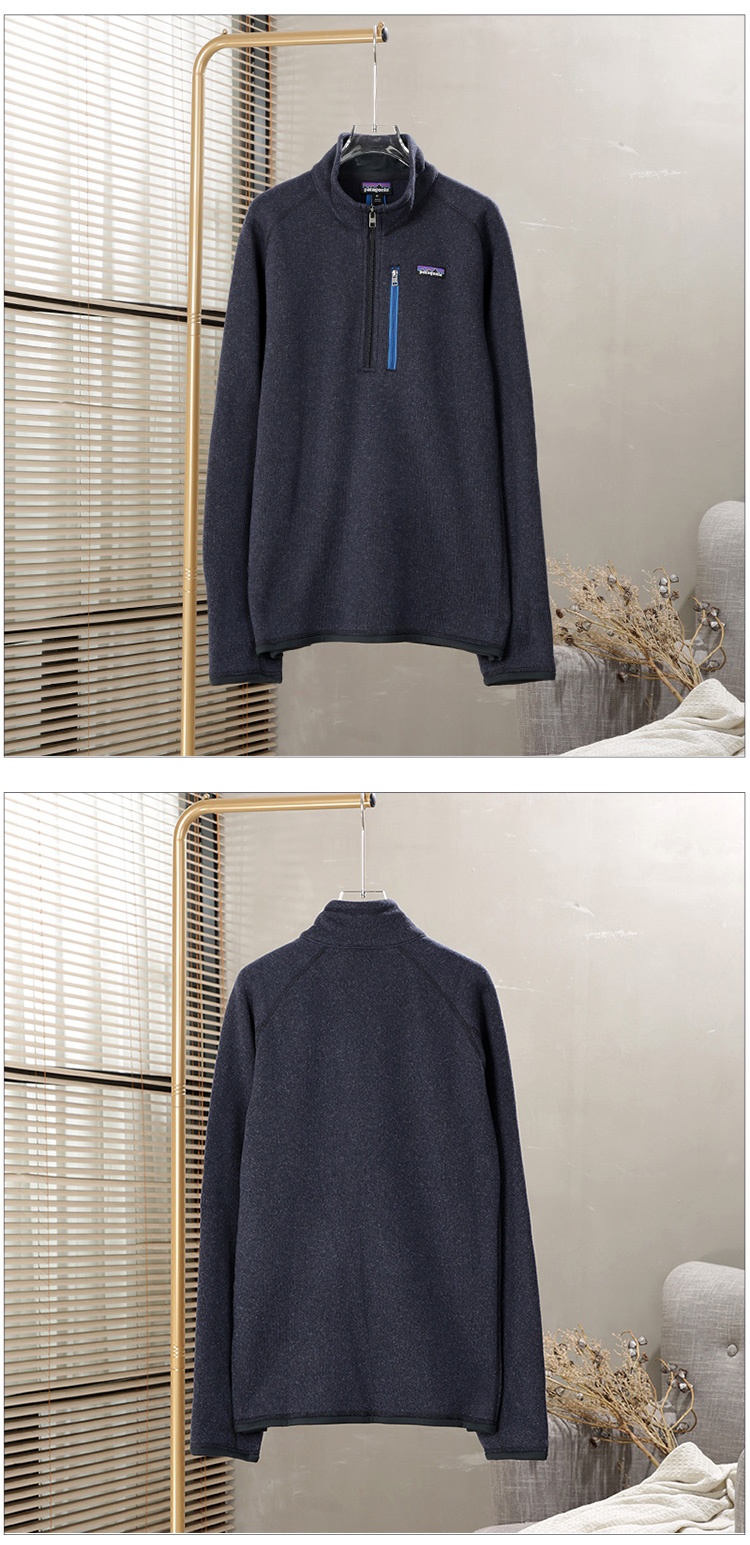 商品[国内直发] Patagonia|patagonia巴塔哥尼亚 Better Sweater 纯色贴标半开拉链夹克外套 男款,价格¥967,第7张图片详细描述