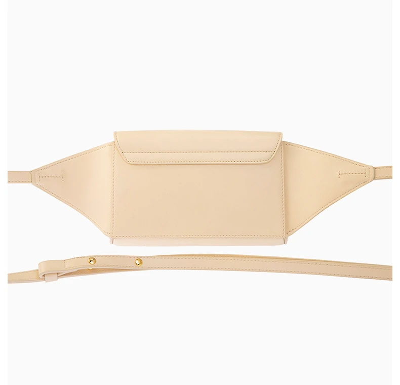 商品[国内直发] Chloé|Chloe' 蔻依 米色女士腰包 C19US195-A37-290,价格¥3968,第6张图片详细描述